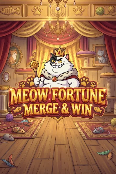 Meow Fortune Merge&Win game cover